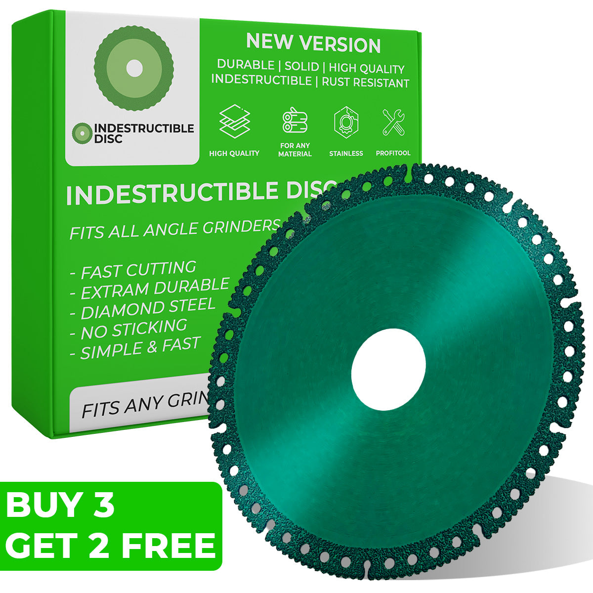 💎Best Sale 💎INDESTRUCTIBLE DISC™ 2.0 - Cut everything in seconds